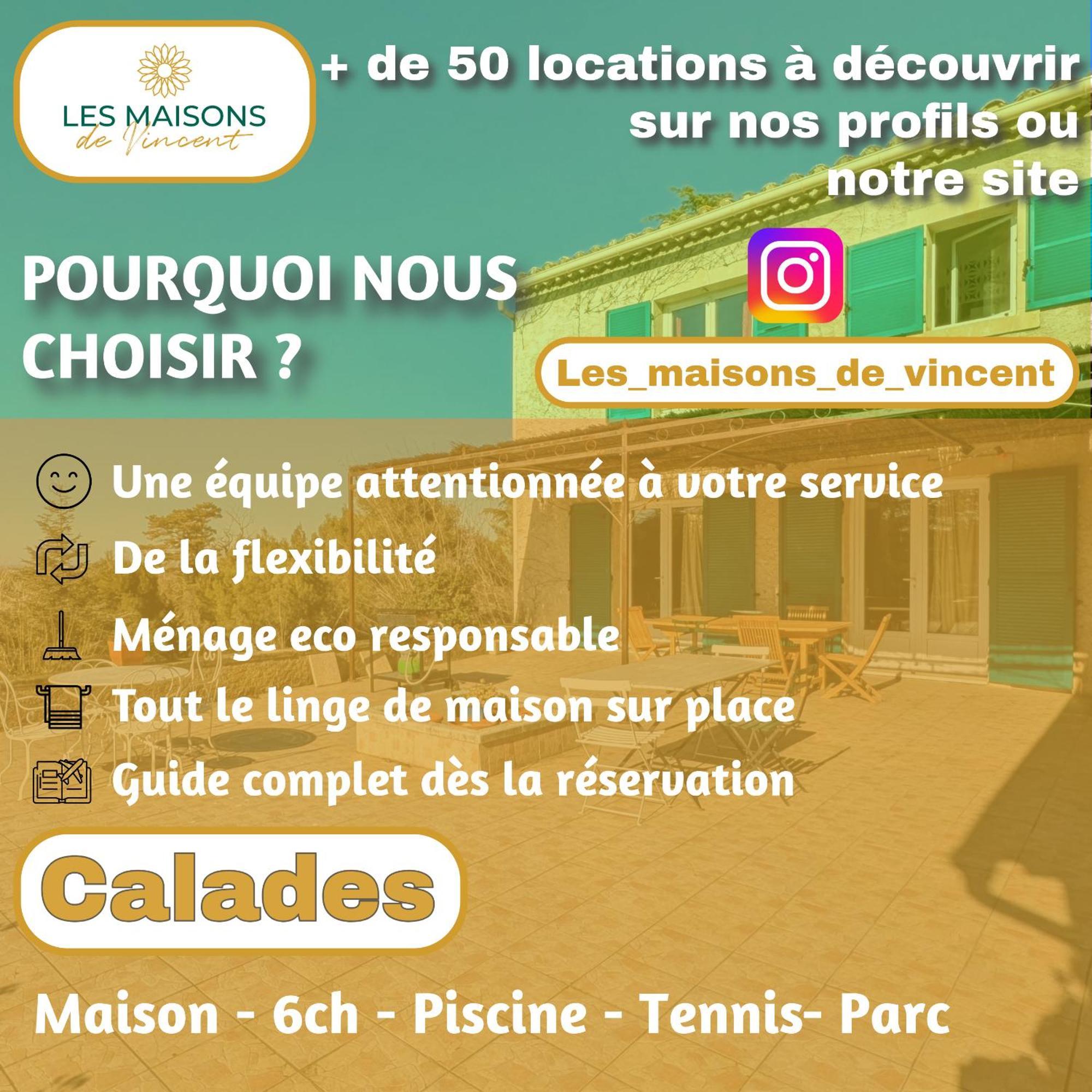 Les Calades - Piscine, Parc, Parking Βίλα Αρλ Εξωτερικό φωτογραφία
